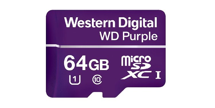 Western Digital launches microSD card for Surveillance
