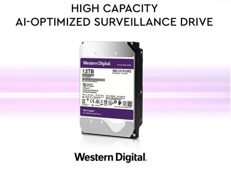 Western Digital launches 12TB Purple drive