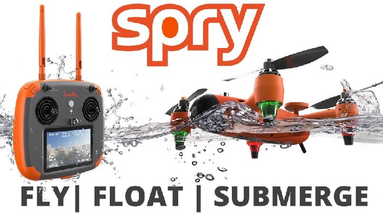 Spry, the world’s first ever waterproof drone