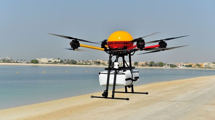 World’s first water rescue drone revealed