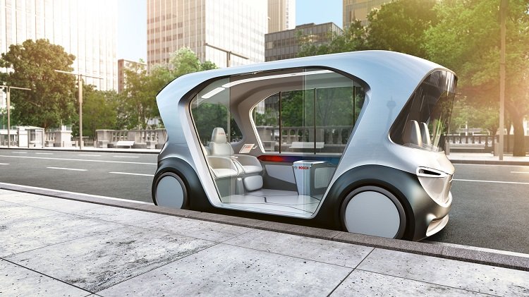 Bosch to debut with Driverless Electric Concept Shuttle at CES 2019