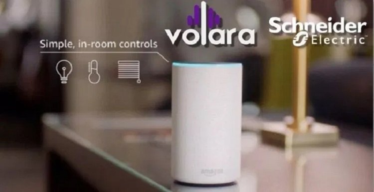 Volara and Schneider to provide voice activated guest room control