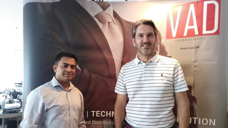 Mario M. Veljovic, General Manager and Varun Sujith, Business Development Manager at VAD Technologies (L to R)