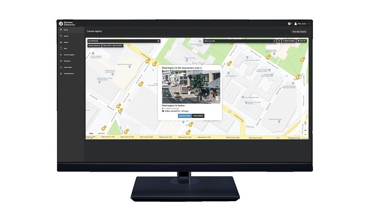 New Genetec Clearance camera registry facilitates video sharing