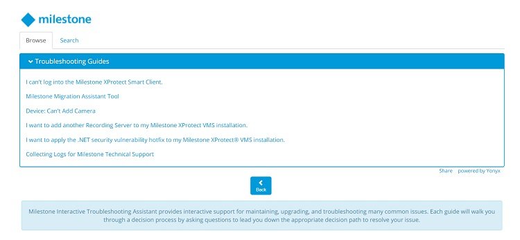 Milestone Systems releases XProtect Troubleshooting Assistant