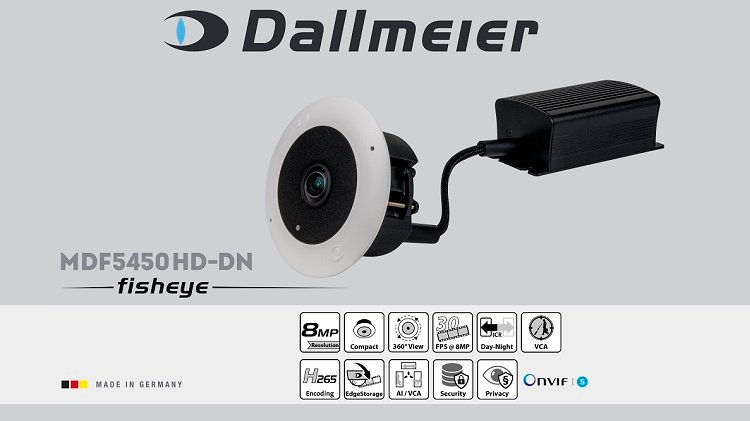 Dallmeier launches new 8 MP fisheye camera