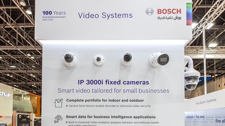 Bosch showcased its IP 3000i camera range at Intersec