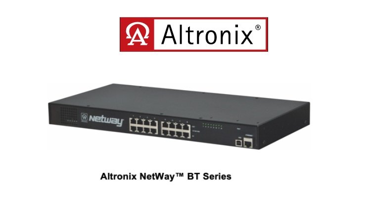 Altronix expands NetWay Series with 802.3bt 4PPoE Managed Midspan/Injectors and Media Converters