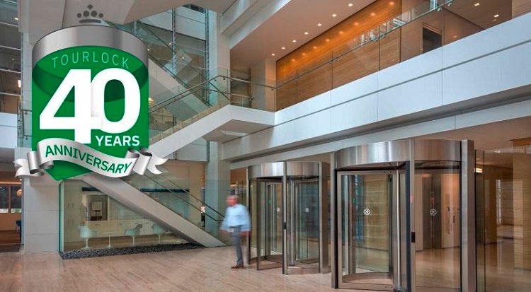 Boon Edam celebrates Tourlock security revolving door