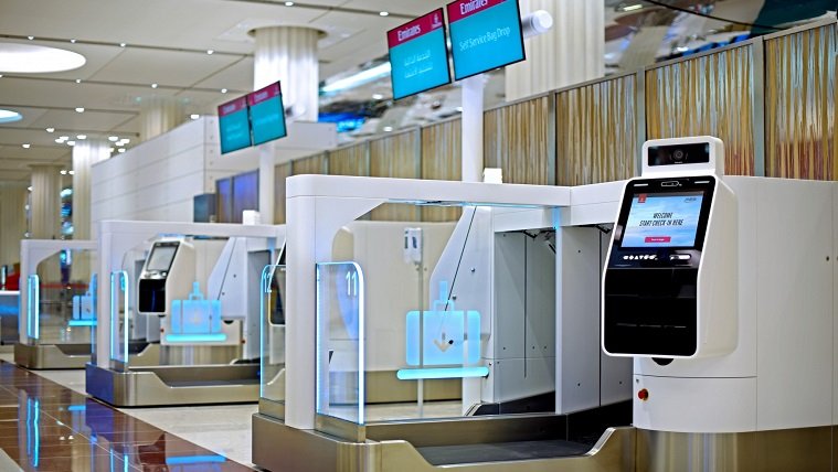 Emirates introduces self check-in and bag drop kiosks