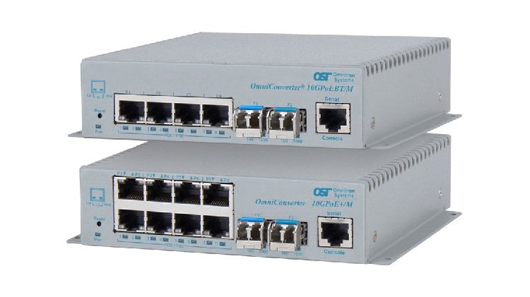 OmniConverter 10Gigabit Ethernet switch