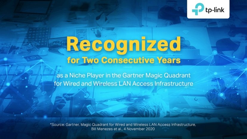 TP-Link recognized as a Niche Player in the Gartner Magic Quadrant