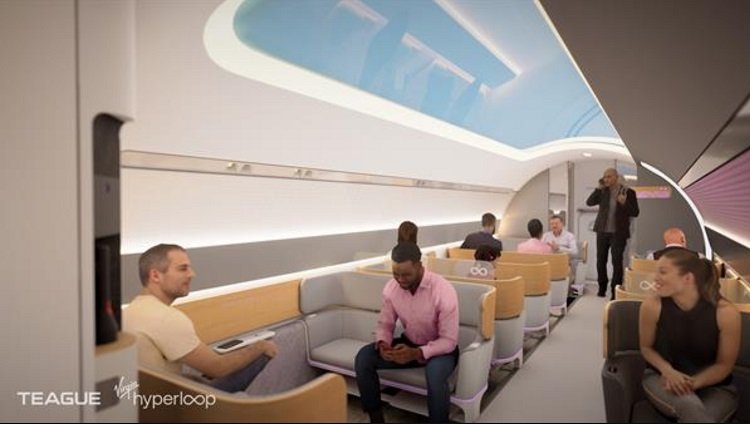 Virgin Hyperloop unveils its vision for passenger experience