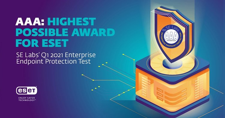 ESET bags AAA award for its Endpoint security by SE Labs