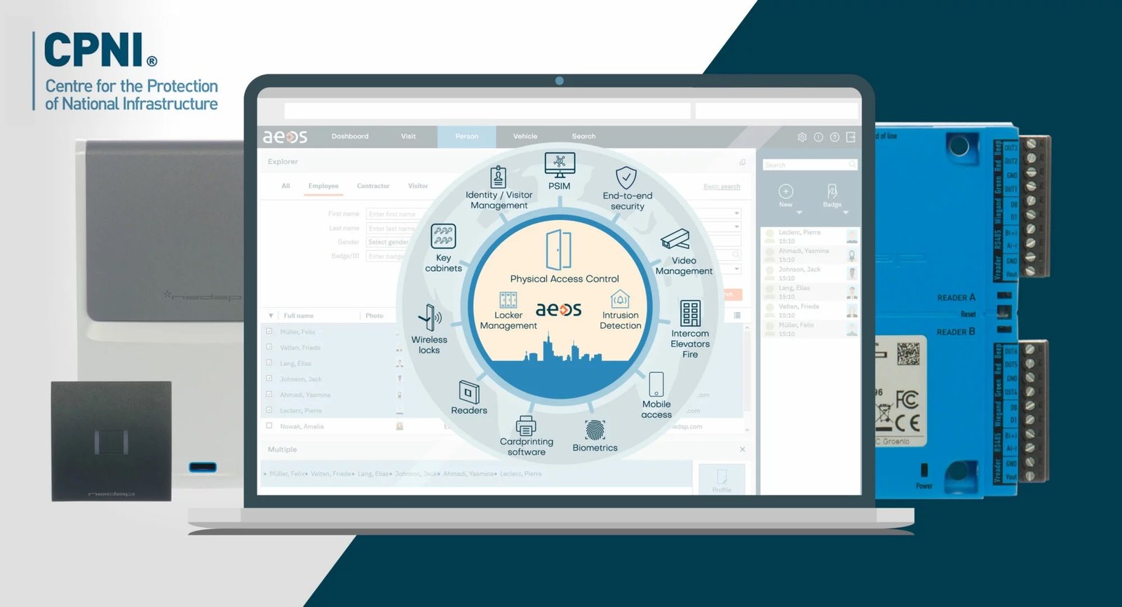 Nedap’s physical access control system AEOS receives CPNI certification