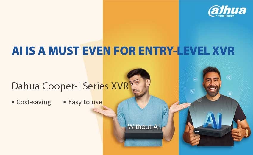 Dahua launches its new entry level Cooper-I Series XVR