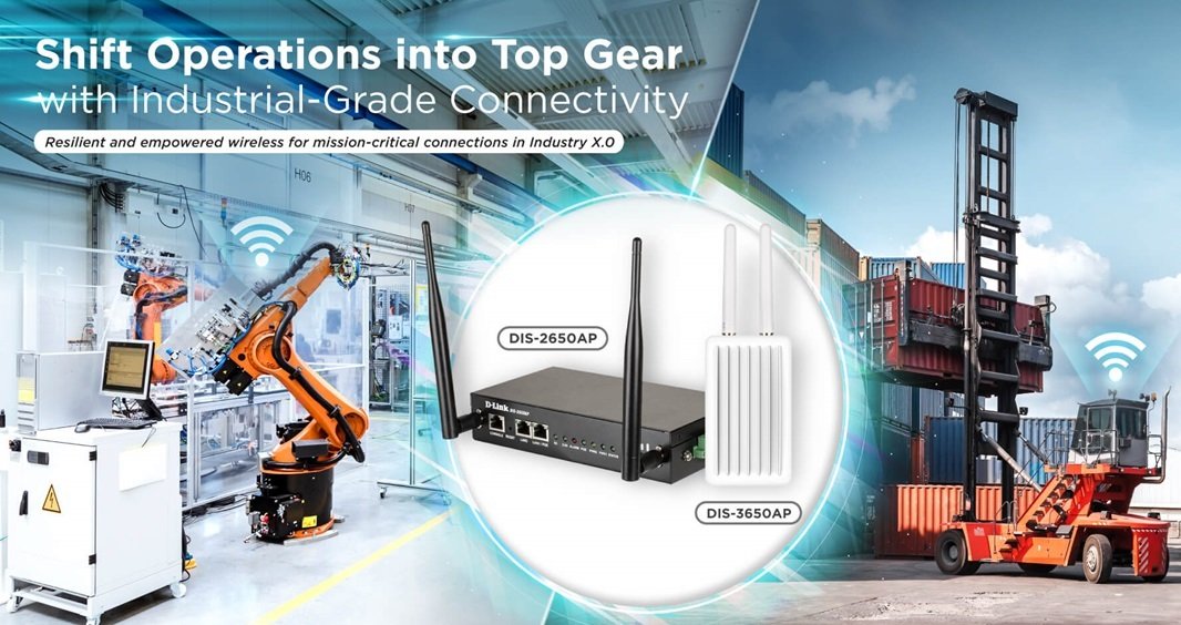 D-Link embraces Industry X.0 with new industrial access points