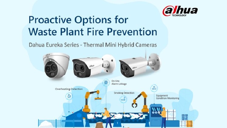 Dahua launches Eureka Series early detection solution for waste fire