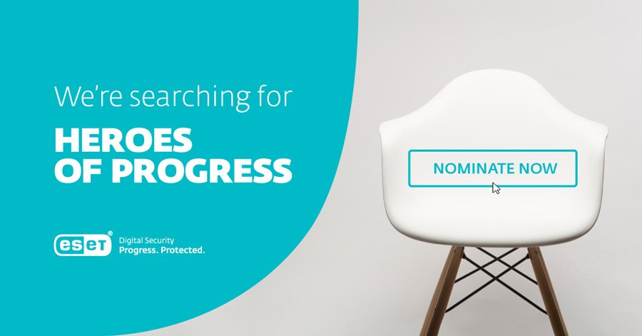 ESET in search for Heroes of Progress