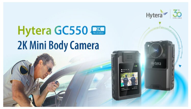 Hytera Unveils Compact Body Worn Camera with 2K Resolution