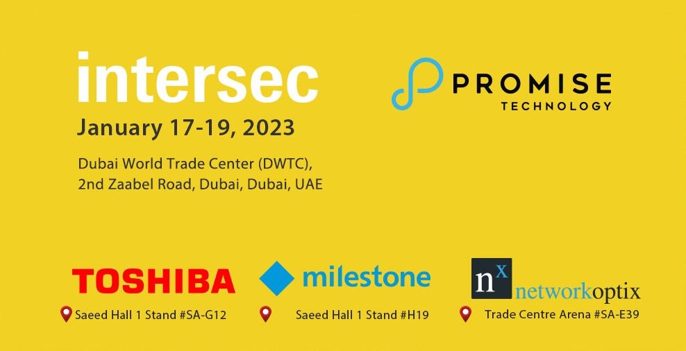 PROMISE Technology to display its cutting-edge surveillance solutions at Intersec