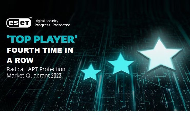 ESET named Top Player in Radicati Market Quadrant for APT Protection