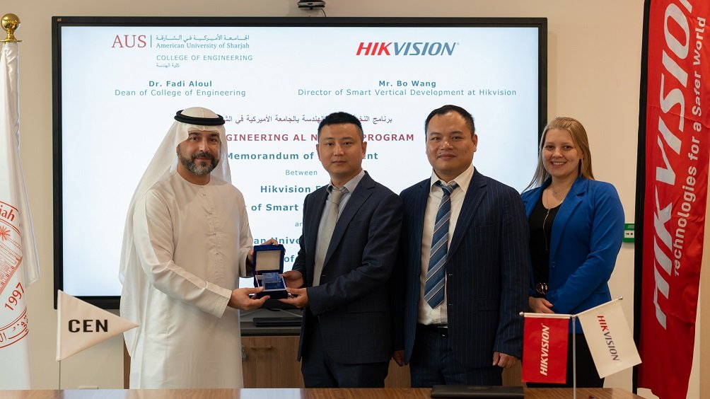 AUS and Hikvision collaborate to cultivate future engineers