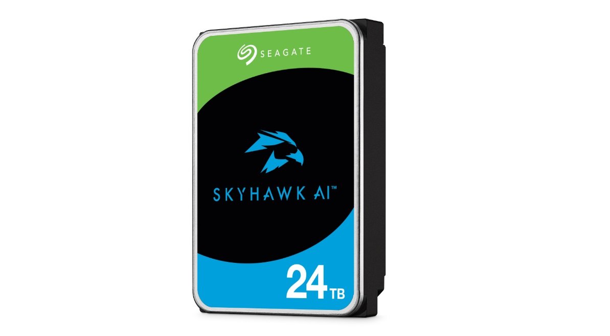 Seagate Launches SkyHawk AI 24TB Hard Disk Drive