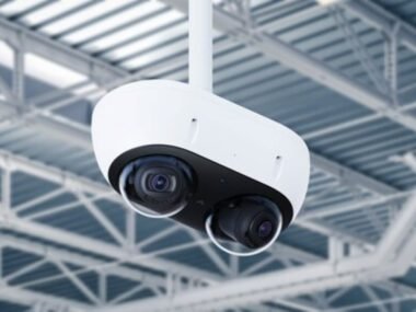 Verkada’s new dual head camera, the CY53-E Two-Camera Multisensor