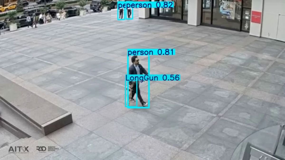 RAD’s AI System Provides Real-Time Gun Detection