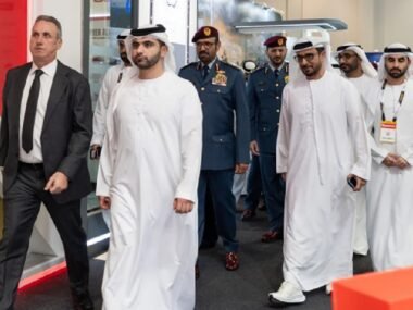 Sheikh Mansoor bin Mohammed bin Rashid Al Maktoum at Intersec